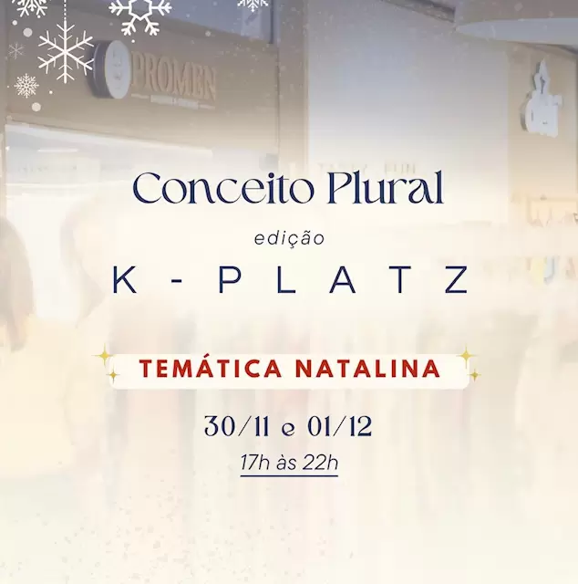 K-Platz Markt recebe evento especial de Natal