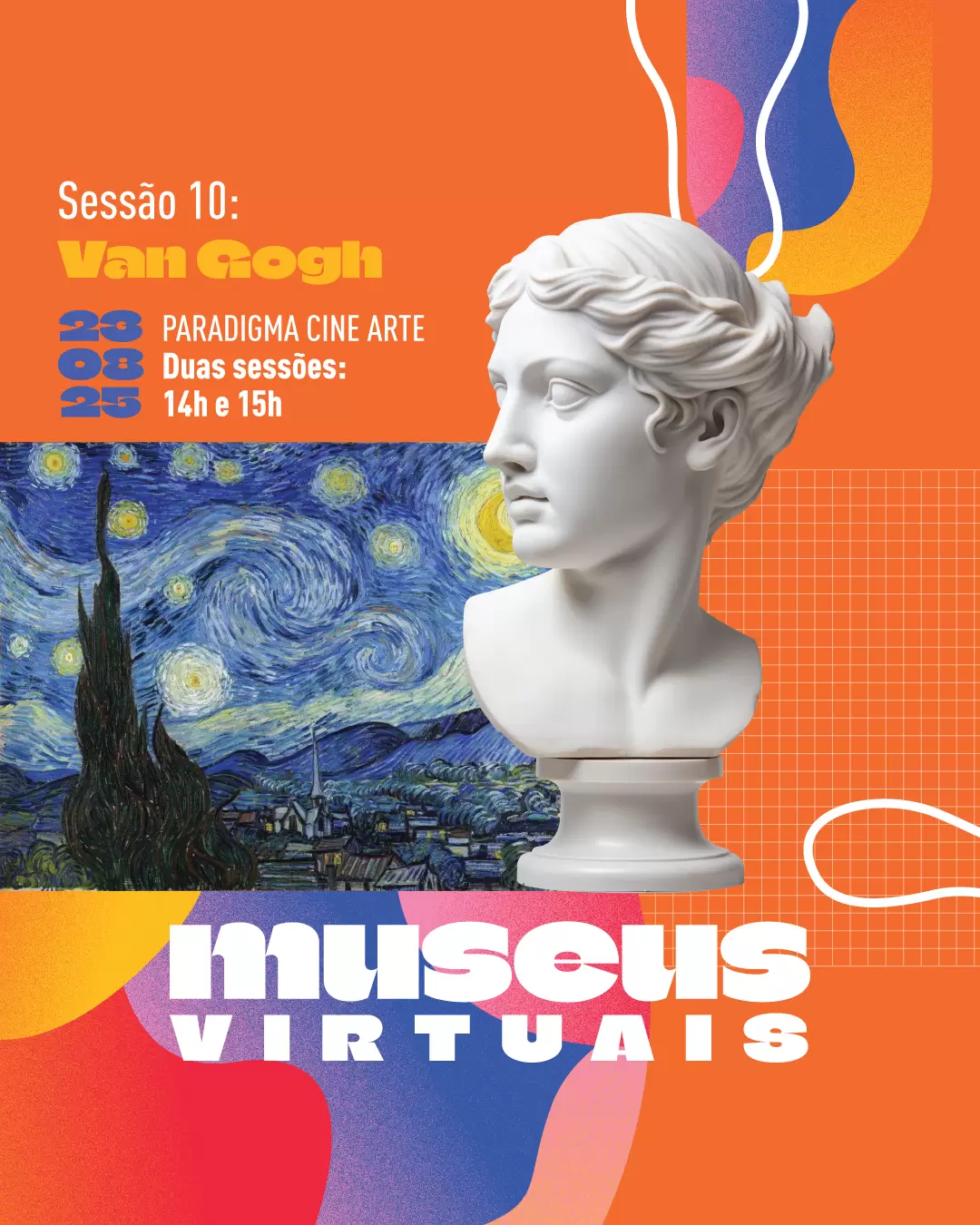 Van Gogh é destaque da 10ª sessão do Projeto Museus Virtuais