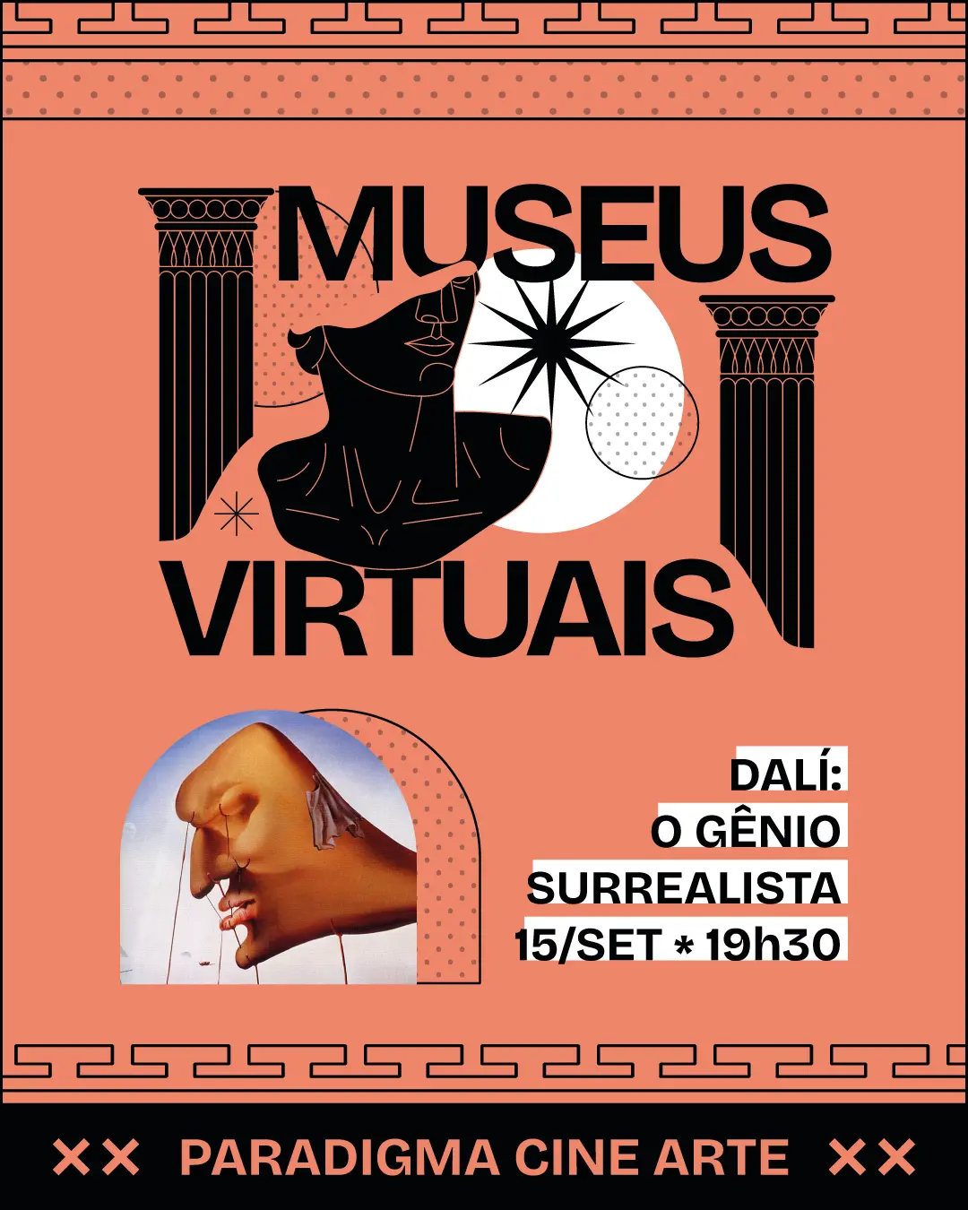 Dalí encerra temporada 2026 do Museus Virtuais com uma viagem pela obra do mestre do Surrealismo