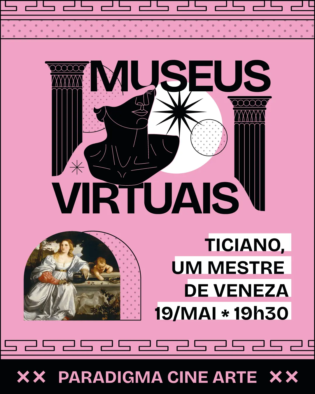 Museus Virtuais apresenta Ticiano em sessão gratuita no dia 19 de maio, em Florianópolis
