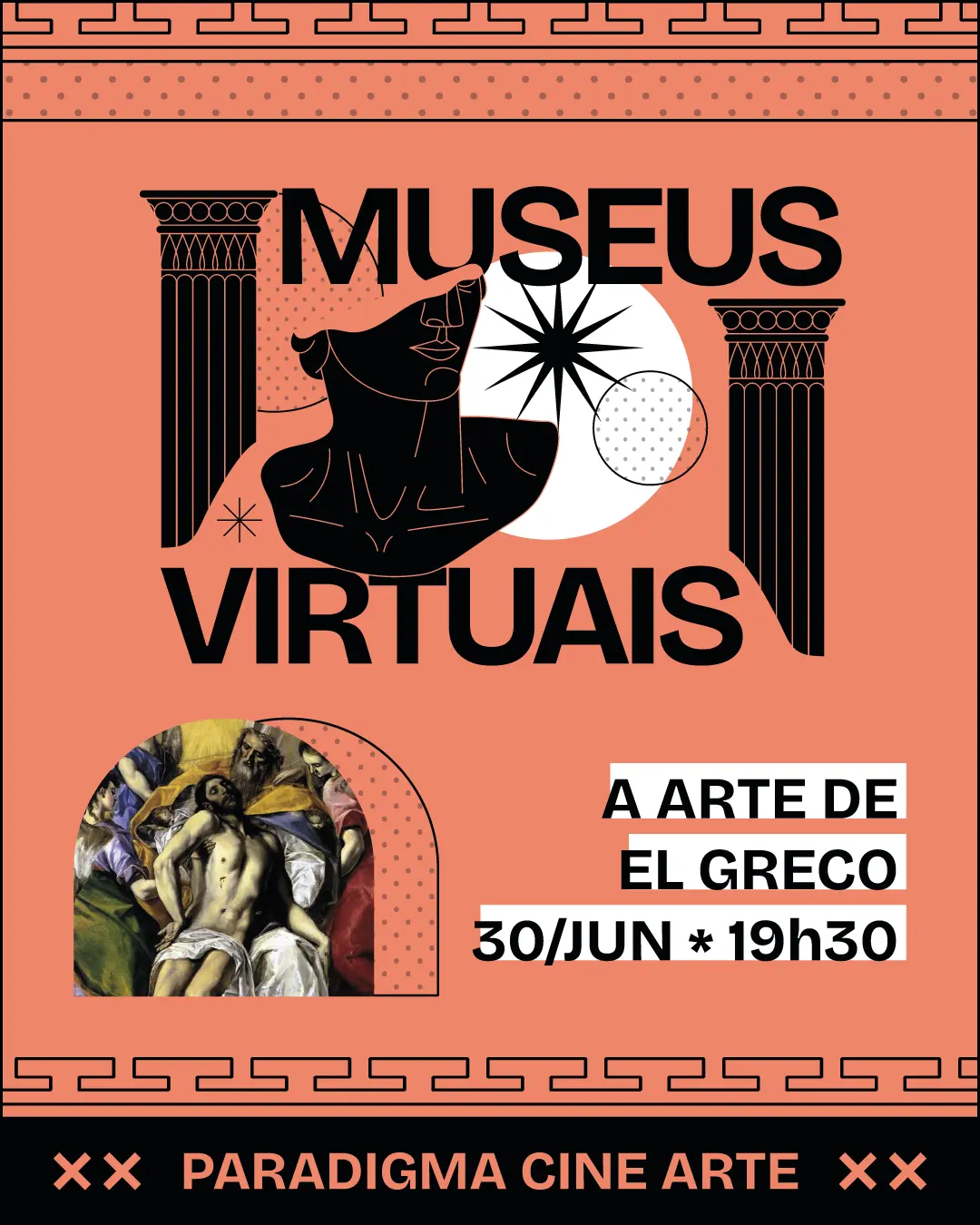 Museus Virtuais leva o público ao universo de El Greco em sessão no dia 30 de junho 
