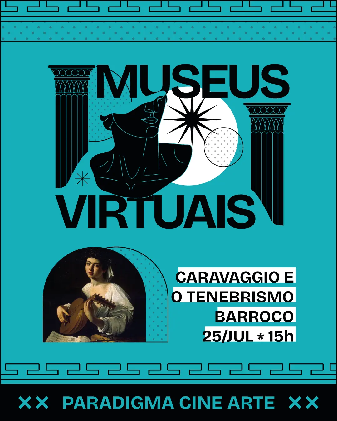 Museus Virtuais apresenta a força dramática de Caravaggio em sessão gratuita