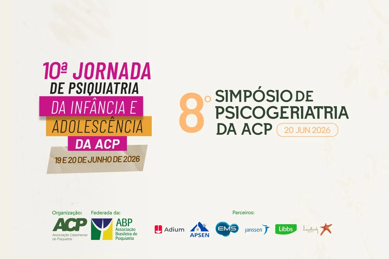 Da primeira infância à longevidade: dois grandes eventos colocam a saúde mental no centro das discussões em Florianópolis