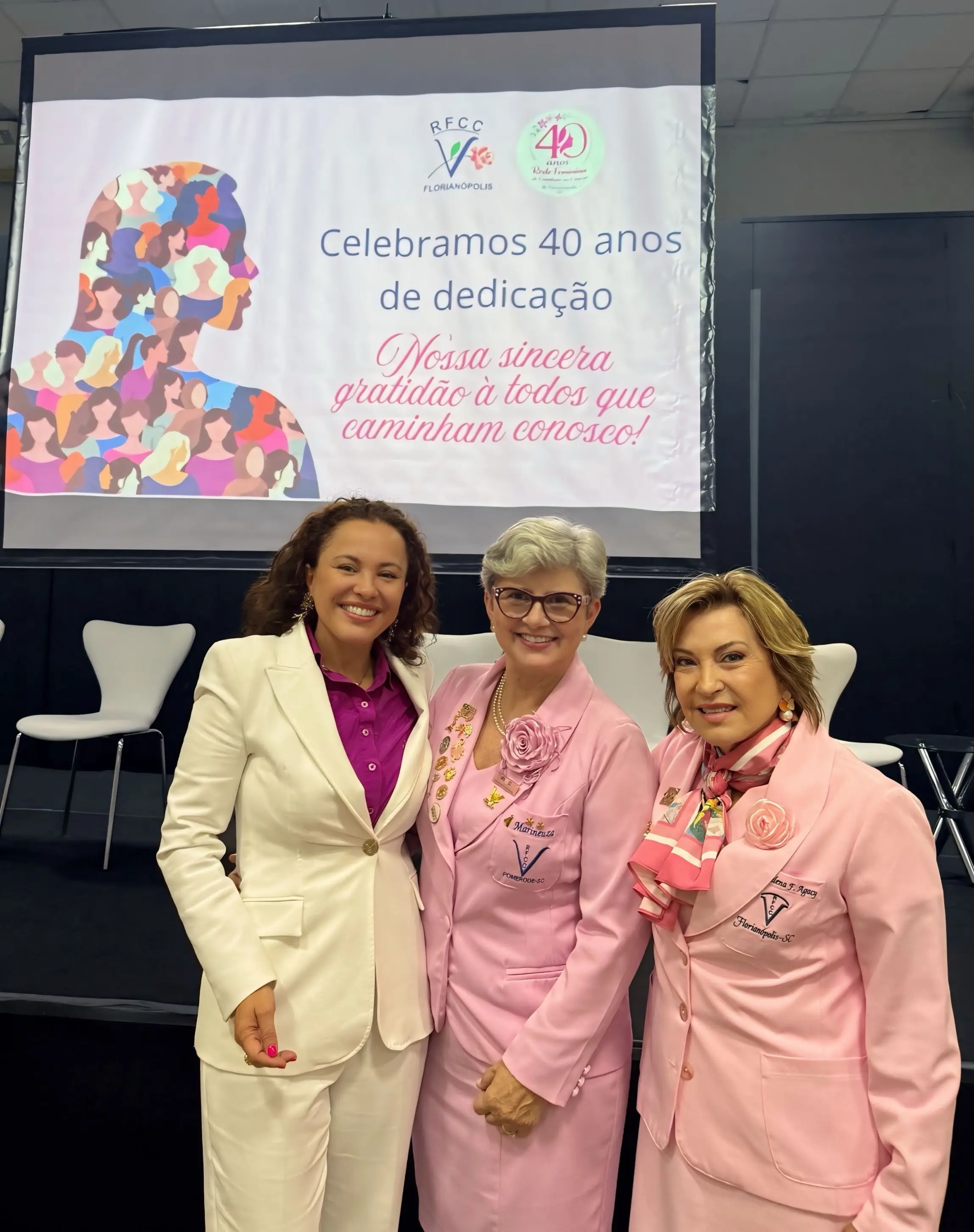 Celebração dos 40 Anos da Rede de Combate ao câncer
