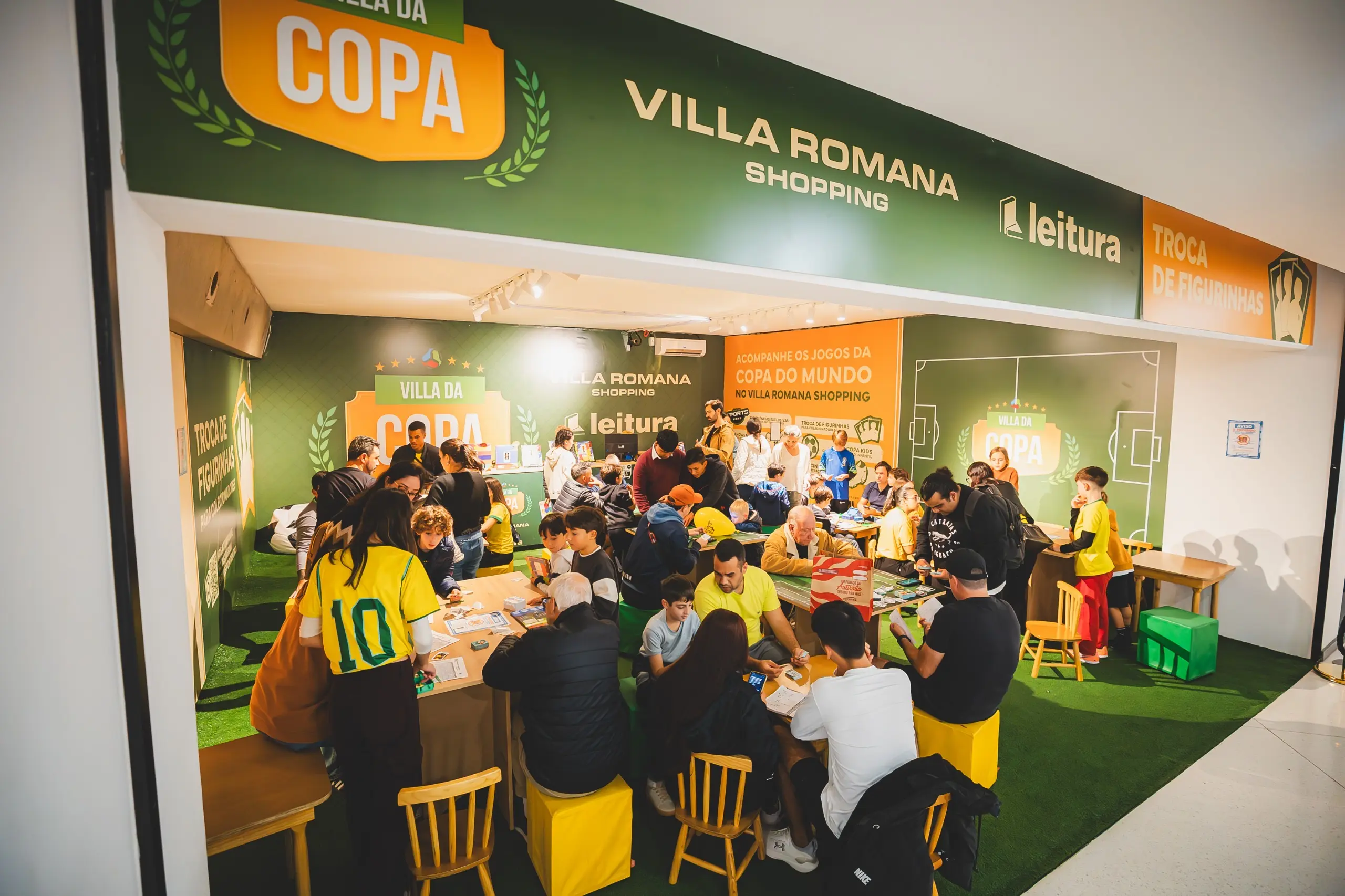 Férias de julho no Villa Romana Shopping têm cinema, atrações de Copa e teatro infantil