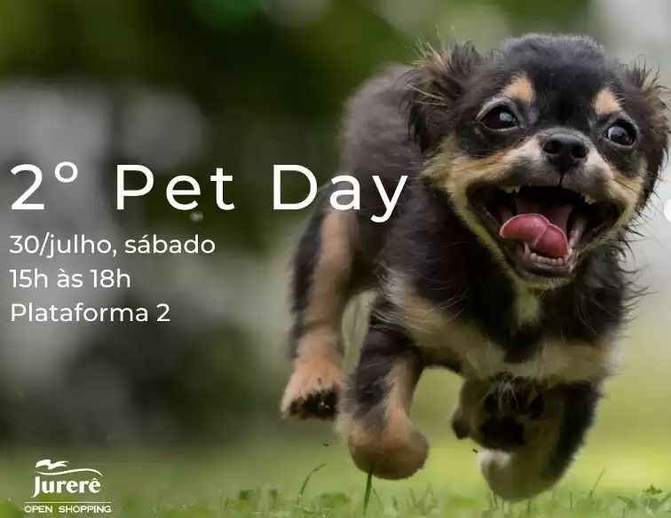 2º PET Day movimenta o Jurerê Open Shopping neste sábado (30)