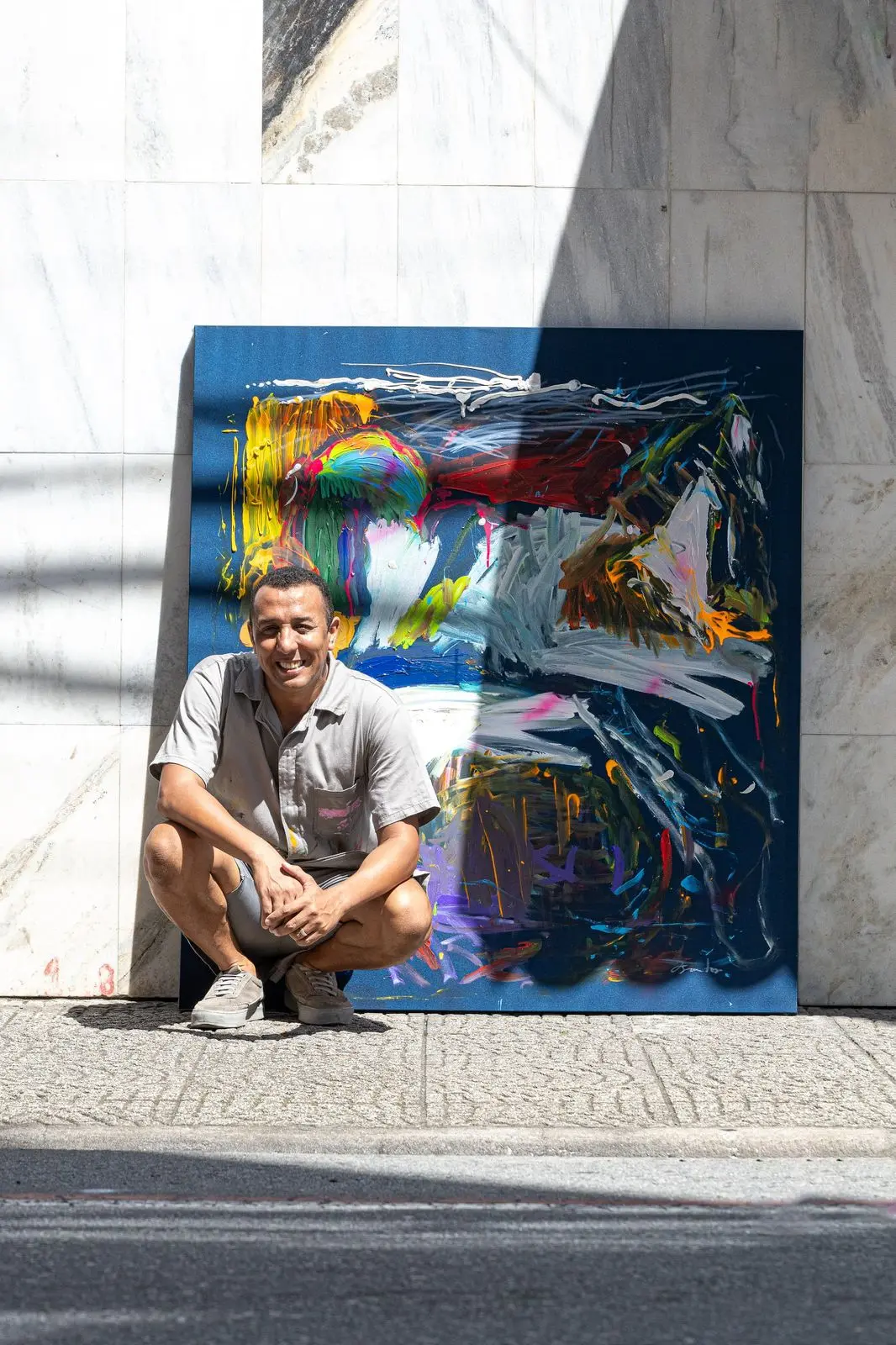 Exposição Fértil mostra o talento do artista catarinense Diego dos Santos