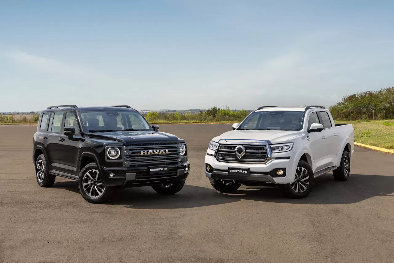 Dimas GWM lança SUV Haval H9 e picape Poer P30 com test drive em pista off-road em Florianópolis