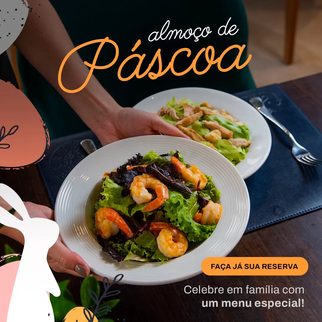 Restaurantes de Jurerê in oferecem cardápios temáticos para a ceia de Páscoa
