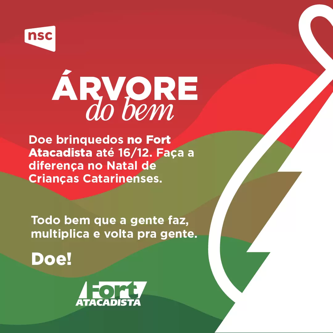 Fort Atacadista apoia campanha de Natal “Árvore do Bem”