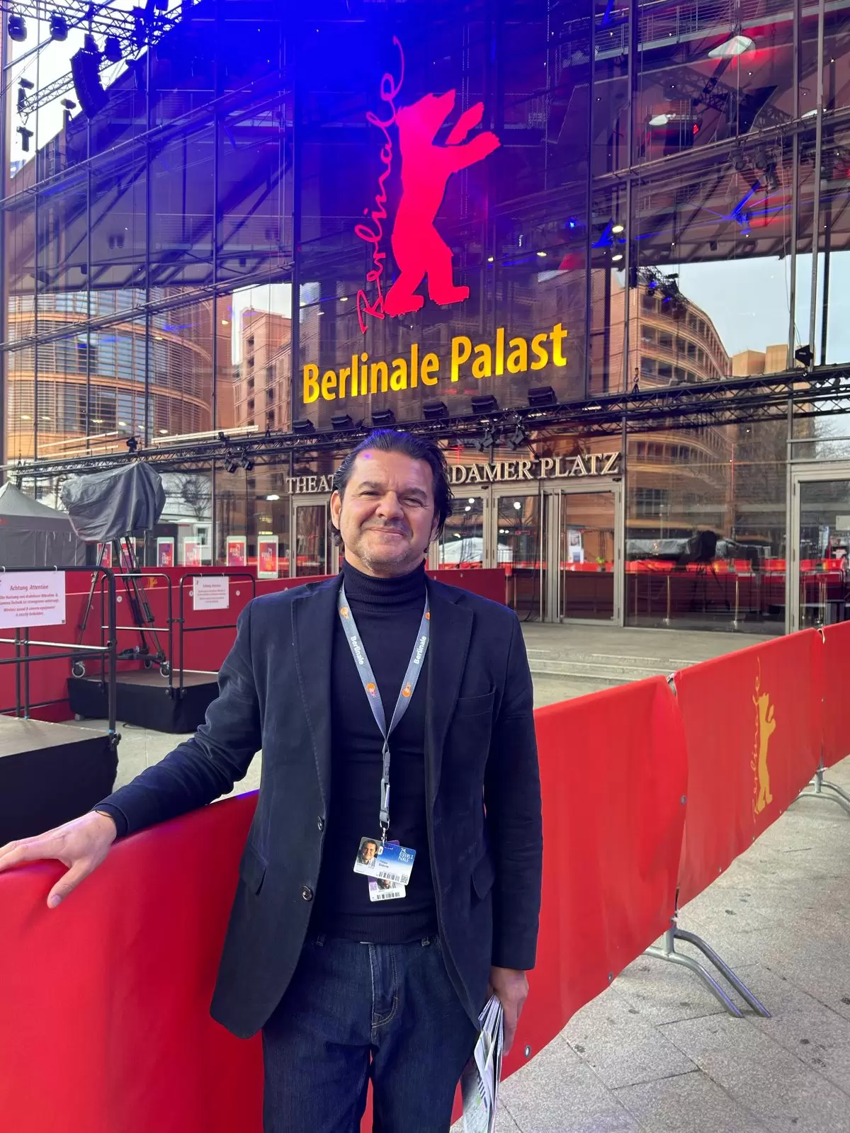 Empresário catarinense participa do 74º Festival de Cinema de Berlim, na Alemanha