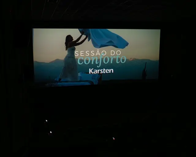 Karsten transforma sessões de cinema em Florianópolis em experiência de aconchego e bem-estar