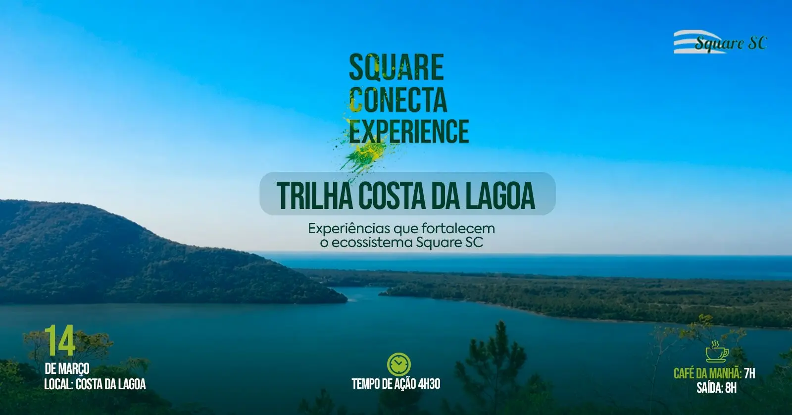 Square SC promove trilha “Square Conecta Experience” para fortalecer conexões entre empresários
