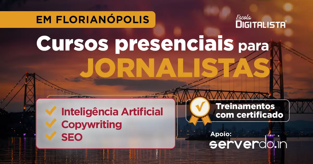 Capacitações para jornalistas: confira 3 cursos presenciais inéditos em Florianópolis