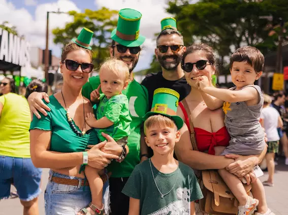 St Patrick’s Day no Passeio Pedra Branca, nos dias 9 e 10 de março