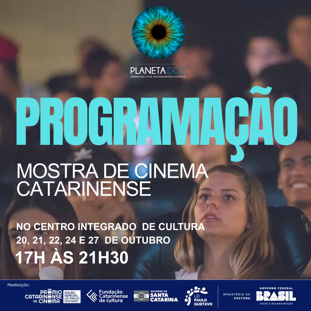 Festival Planeta.doc abre Mostra de filmes catarinenses no Centro Integrado de Cultura (CIC) nesta segunda, 20