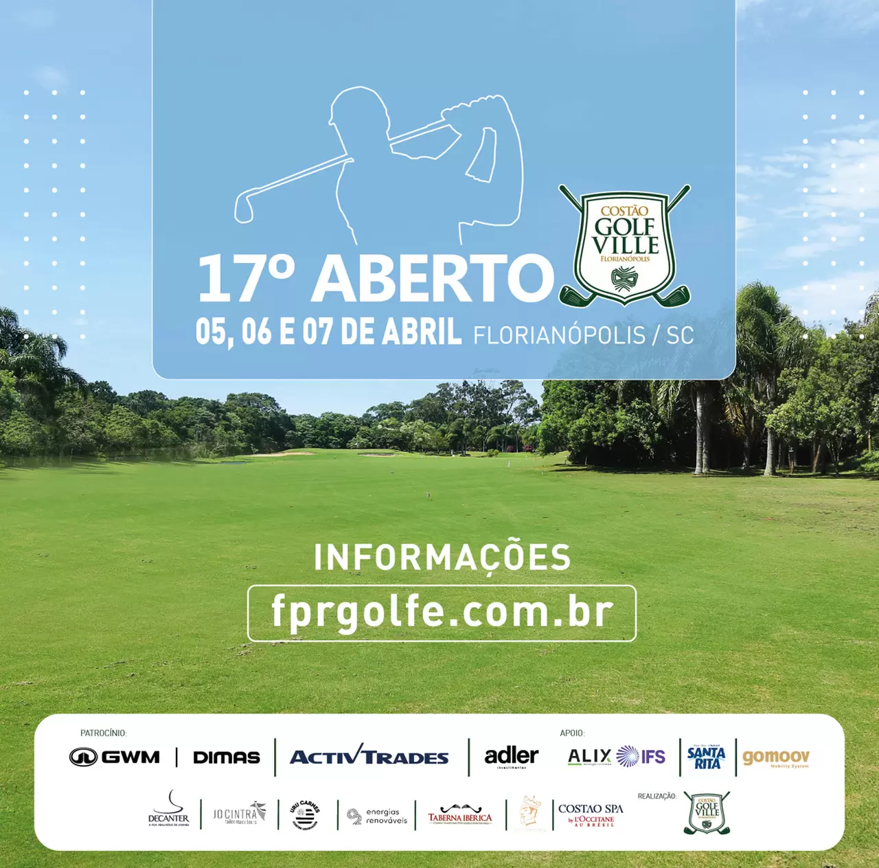 Assista ao 17º Torneio Aberto no Costão Golf Ville e testemunhe a busca pelo Hole-In-One Premiado!