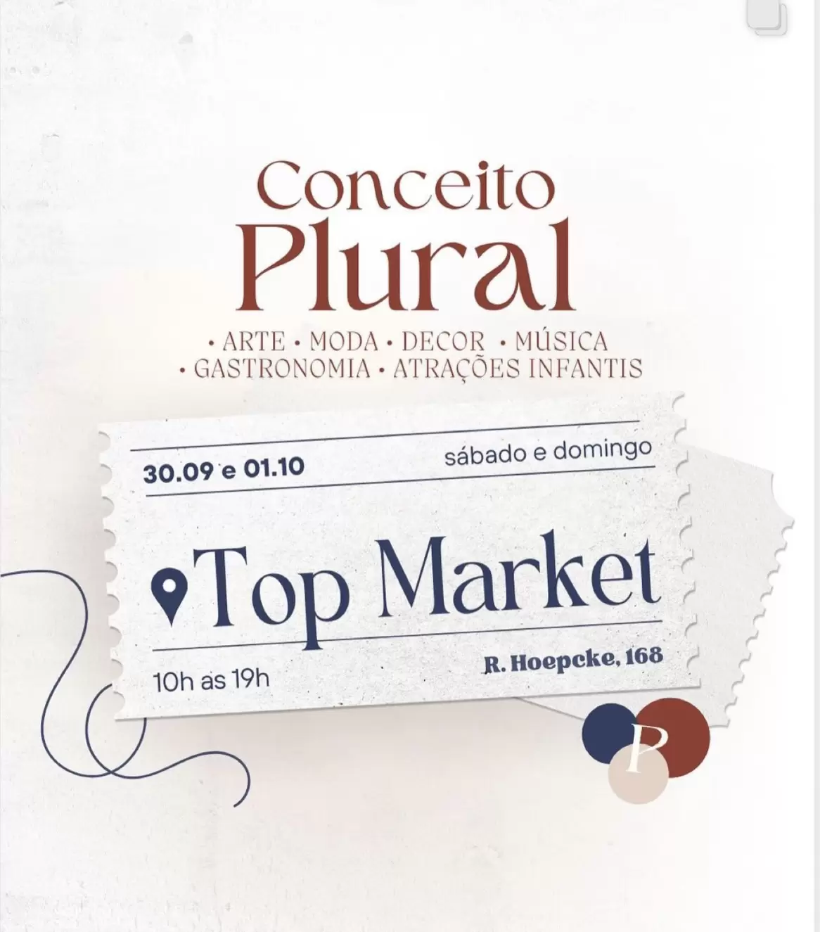 Top Market apresenta sua 2º Edição da Feira Conceito Plural - Clube do  Champanhe