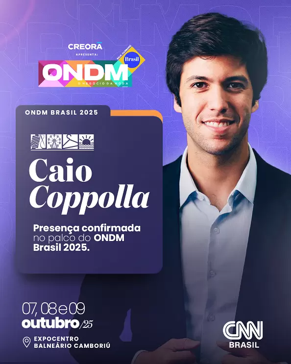 Caio Coppolla é confirmado como palestrante no ONDM Brasil em Balneário Camboriú
