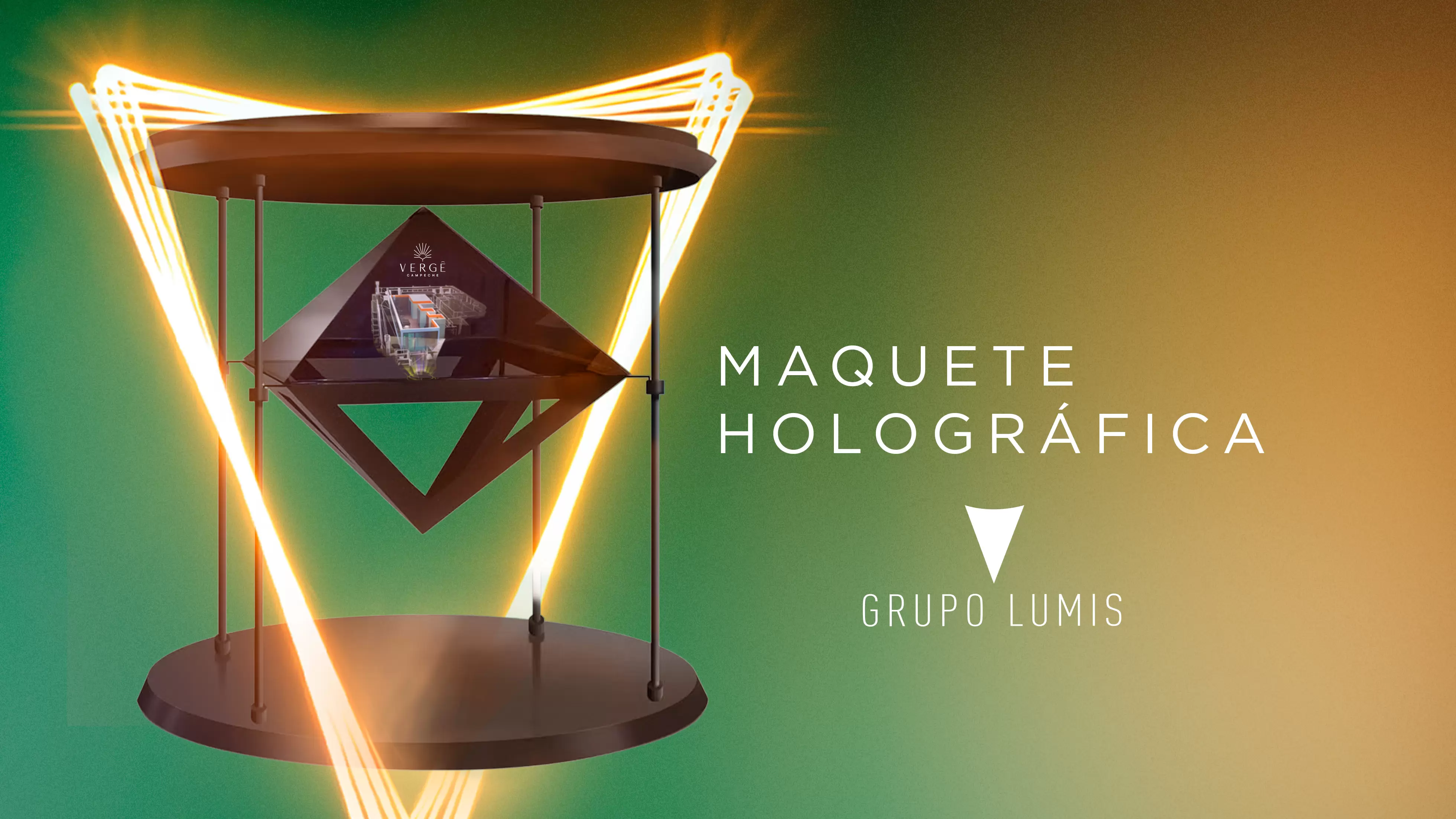 Grupo Lumis inova e revoluciona o mercado imobiliário de Santa Catarina com Maquete Holográfica