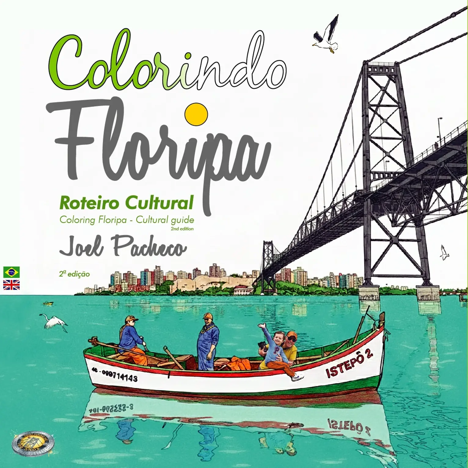 JOEL PACHECO LANÇA SEGUNDA EDIÇÃO DE LIVRO PARA COLORIR