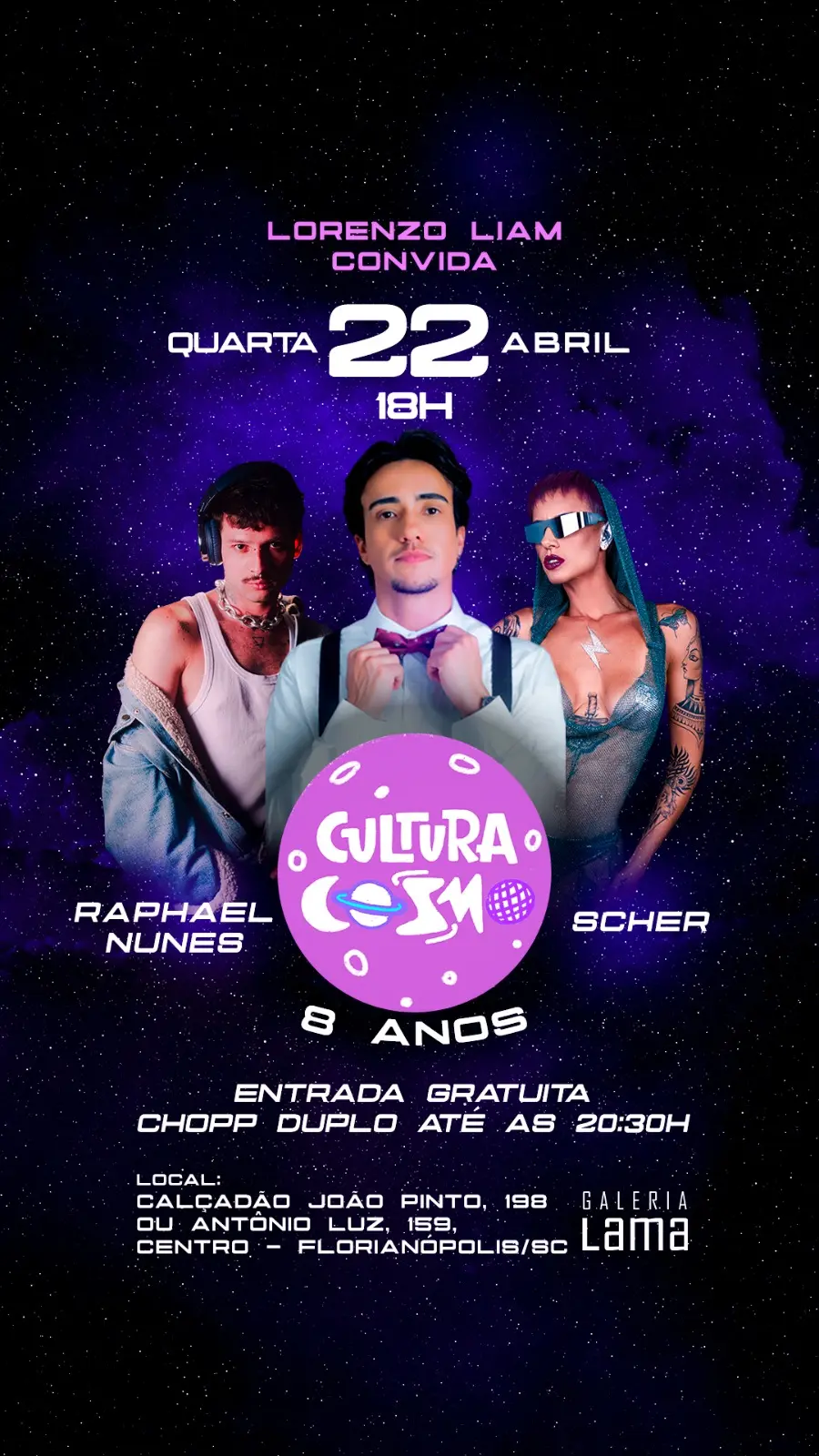 Hub criativo que conecta artistas comemora 8 anos em Florianópolis