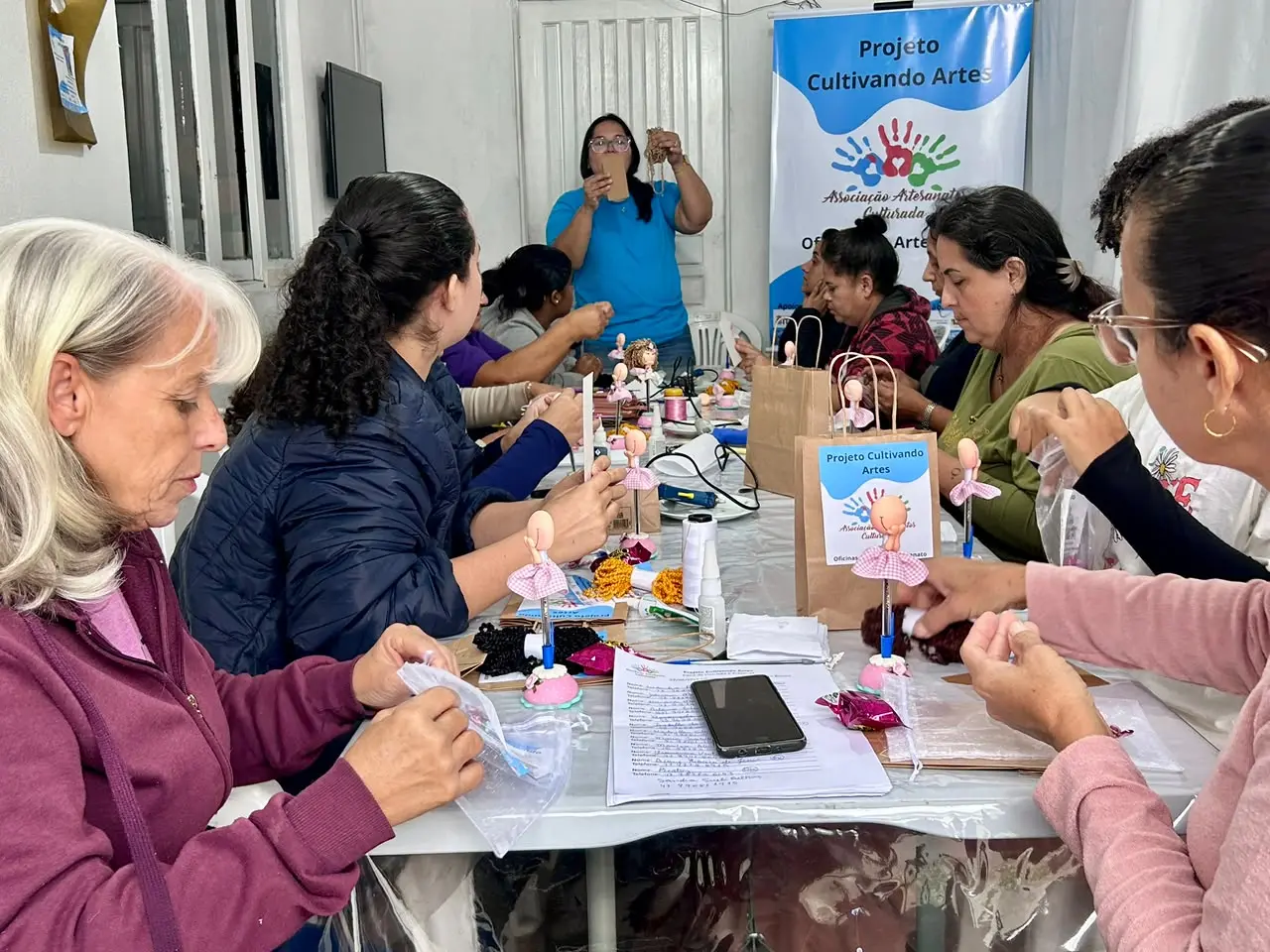 Projeto Culturada oferece 20 oficinas gratuitas de artesanato em Itajaí