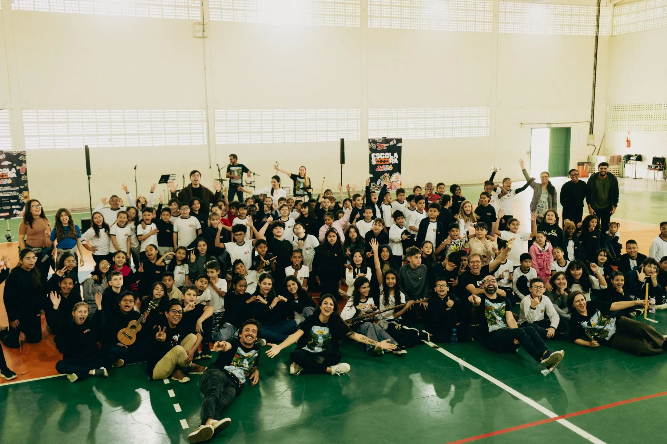 Escola Sonora retoma apresentações na Grande Florianópolis após as férias escolares 