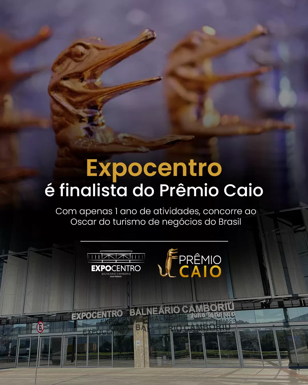 Expocentro é finalista no Prêmio Caio, o Oscar dos eventos