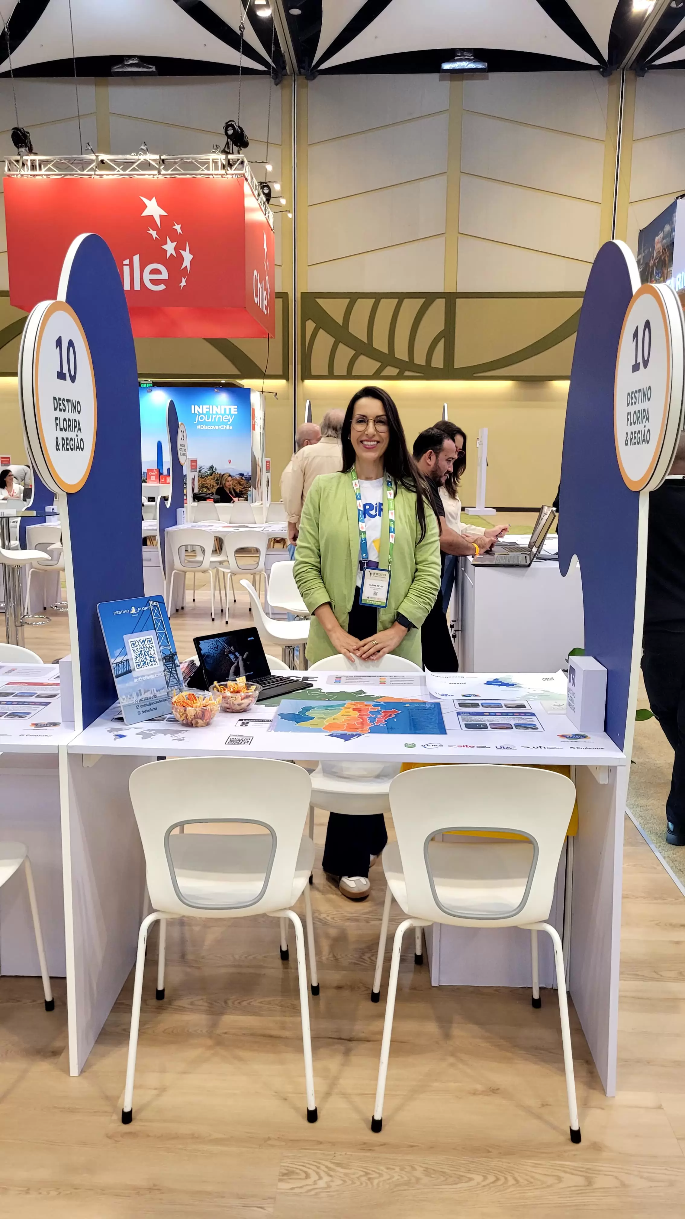 Grande Florianópolis na maior feira de turismo de negócios da América Latina