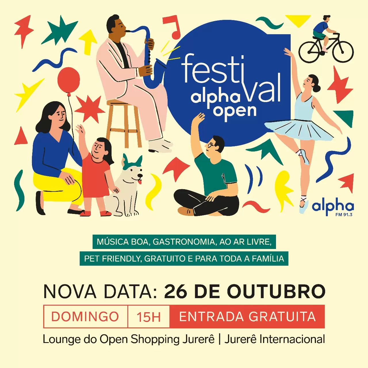 Talentos da música local subirão ao palco do 1º Festival Alpha OPEN, neste domingo