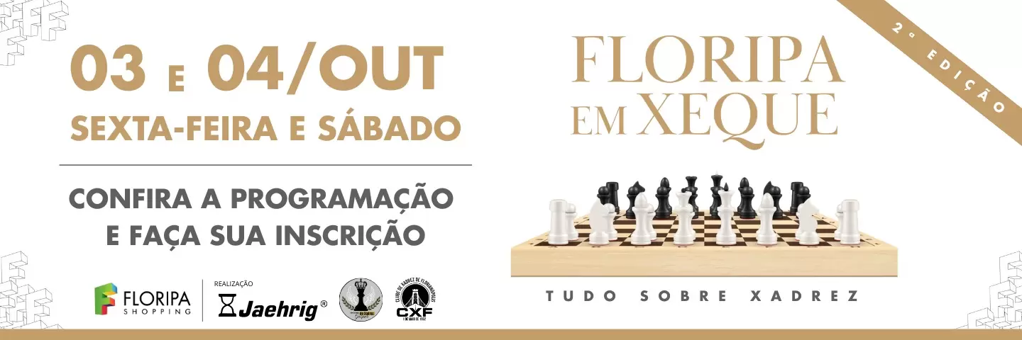 É neste fim de semana!