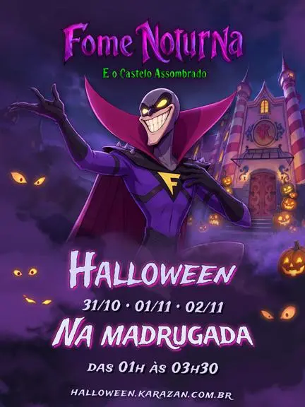 NESTA SEMANA: Karazan e o Castelo Mágico terá noites assustadoras no Halloween