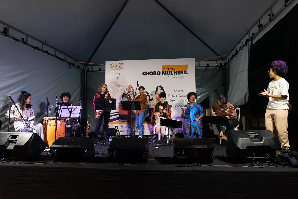 2º Festival Choro Mulheril anuncia a programação gratuita completa com grandes nomes femininos do choro em Florianópolis