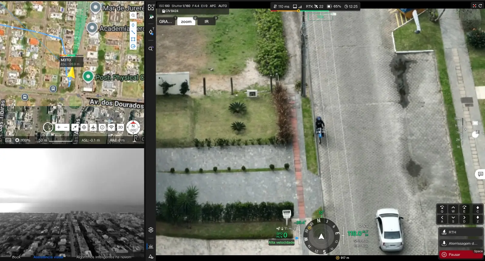 Operação com drone do Instituto Jurerê Mais auxilia na localização de equipamento esportivo em Jurerê