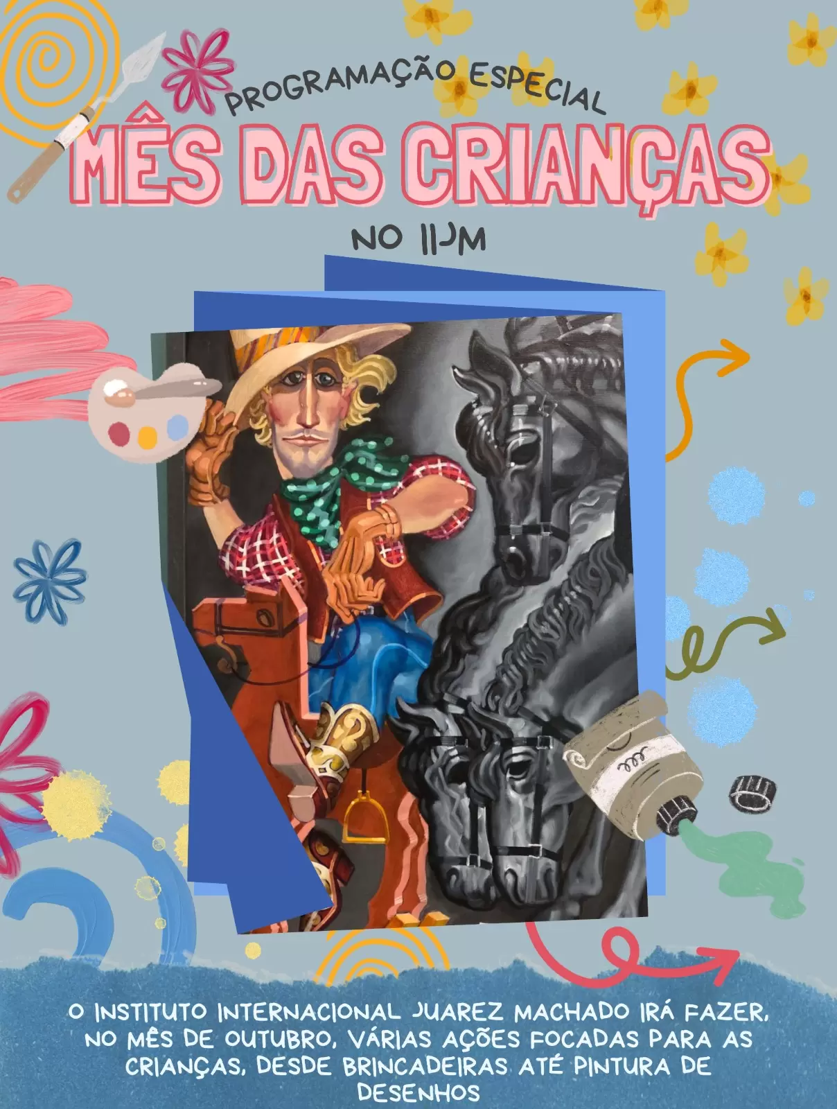 Instituto Internacional Juarez Machado dedica outubro às crianças com programação cultural especial  