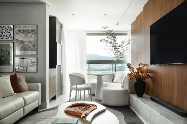 Apartamento em Floripa ganha novo layout e funcionalidades para se tornar o refúgio da família
