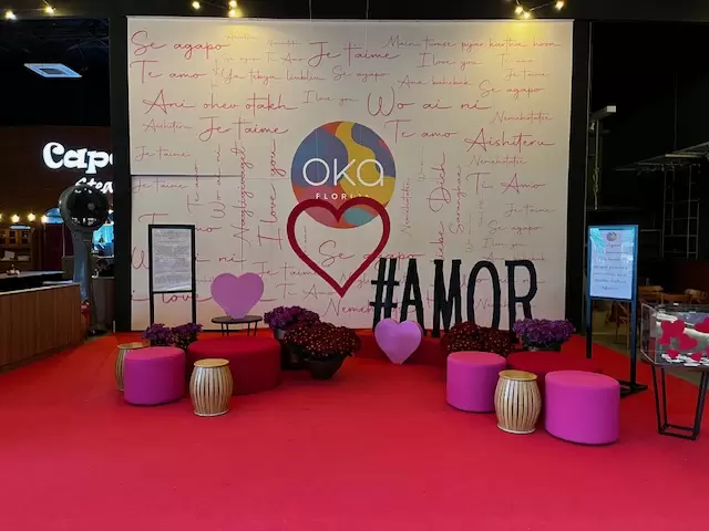 Shopping OKA Floripa celebra o Mês dos Namorados com poesia, conexão e um grande “eu te amo” em todas as línguas