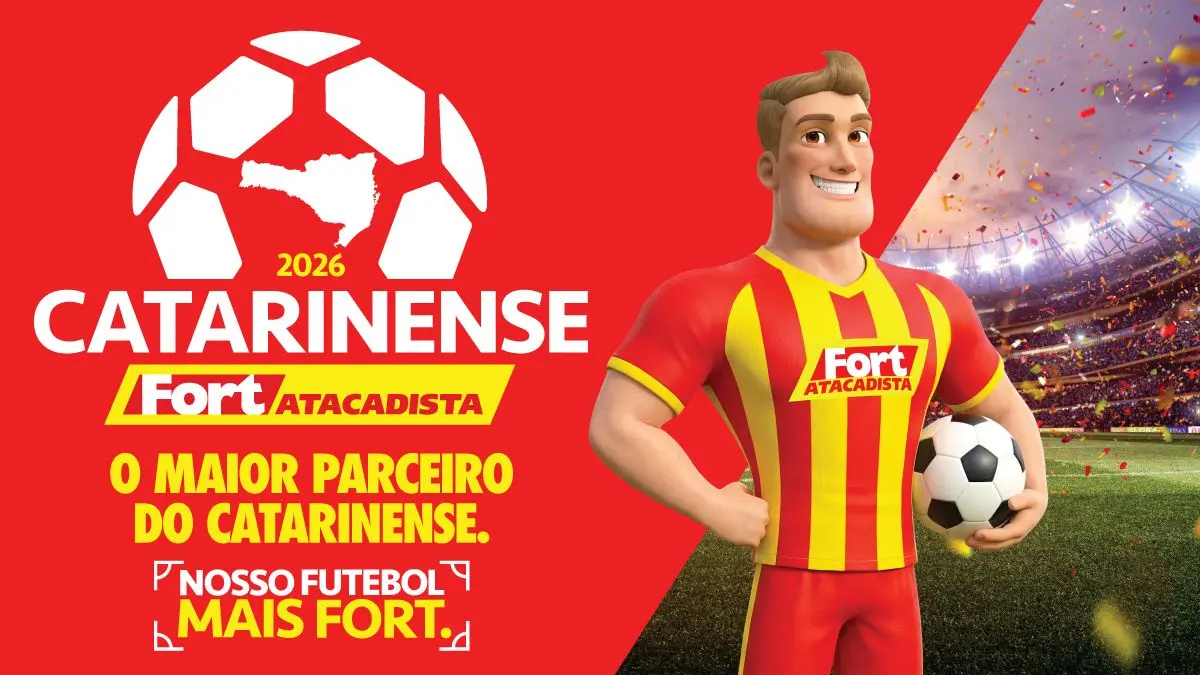 Fort Atacadista leva experiências aos torcedores no Catarinense Fort Atacadista 2026