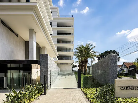 Jayme Bernardo assina o projeto de interiores das áreas comuns do Chateau Carmelo, residencial de luxo da Construtora San Remo