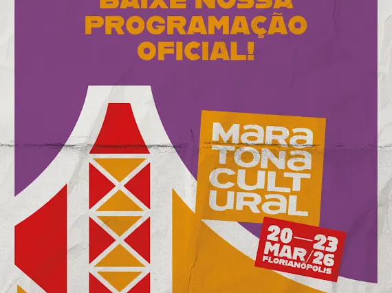 Maratona Cultural de Florianópolis divulga programação com 326 ações em 68 endereços da capital