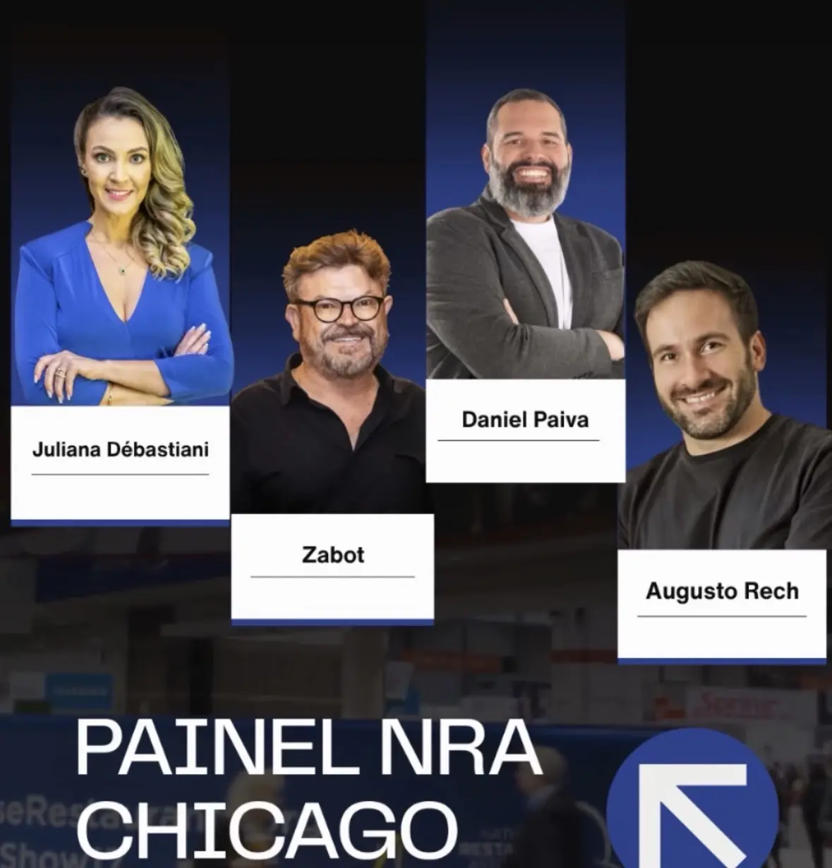 Painel NRA Chicago + convênio Cozinha Escola + lançamento cartilha com Procon