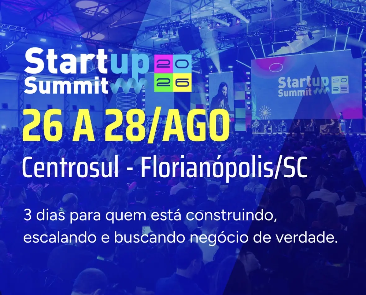 Coletiva de imprensa e abertura do Startup Summit 2026