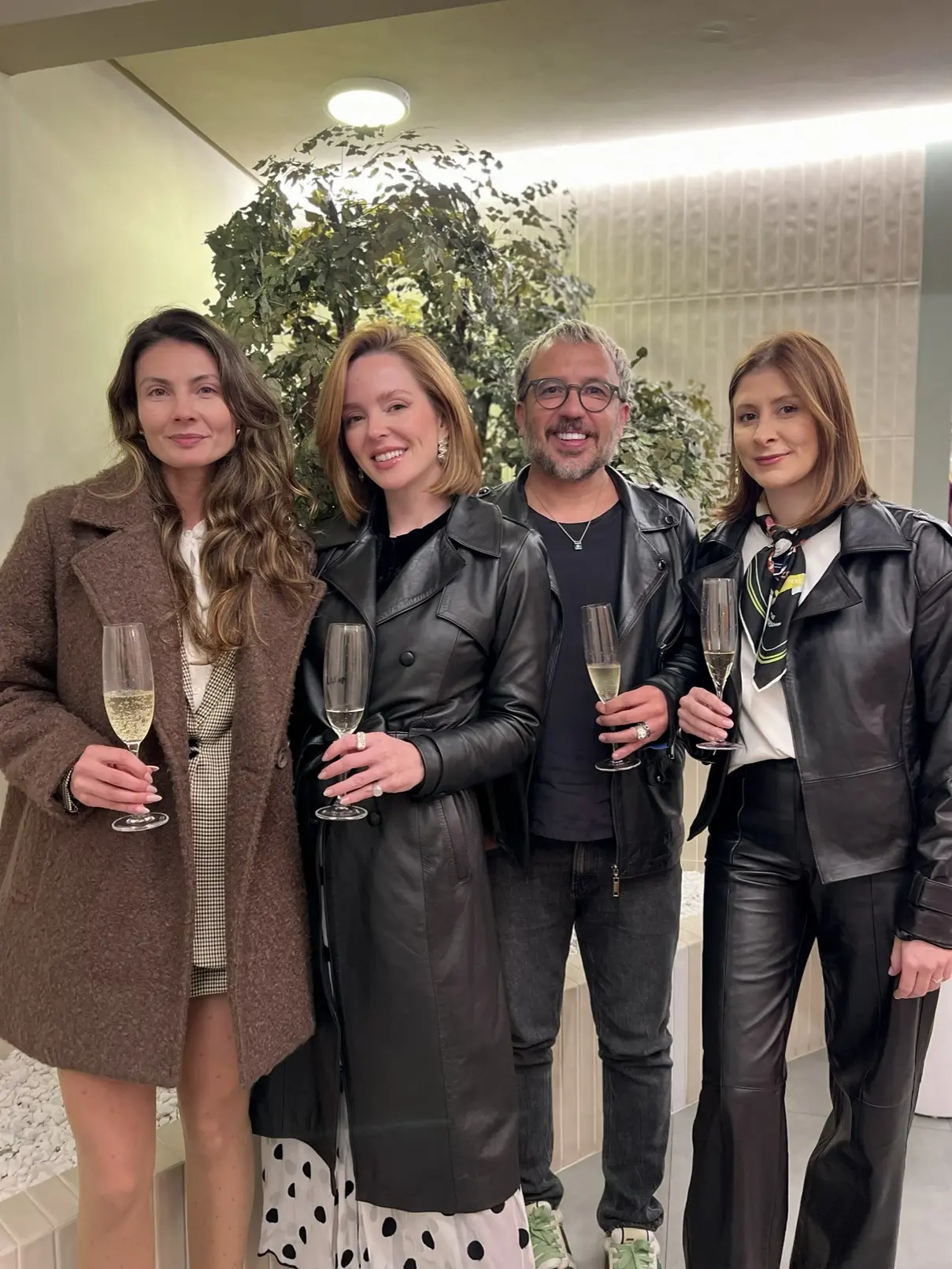 Vinho e couro movimentam showroom da Ginger, em BC