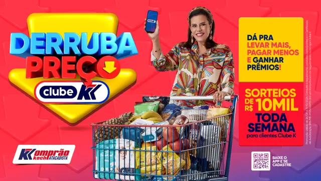 Grupo Koch lança campanha de prêmios e descontos para clientes do Clube K