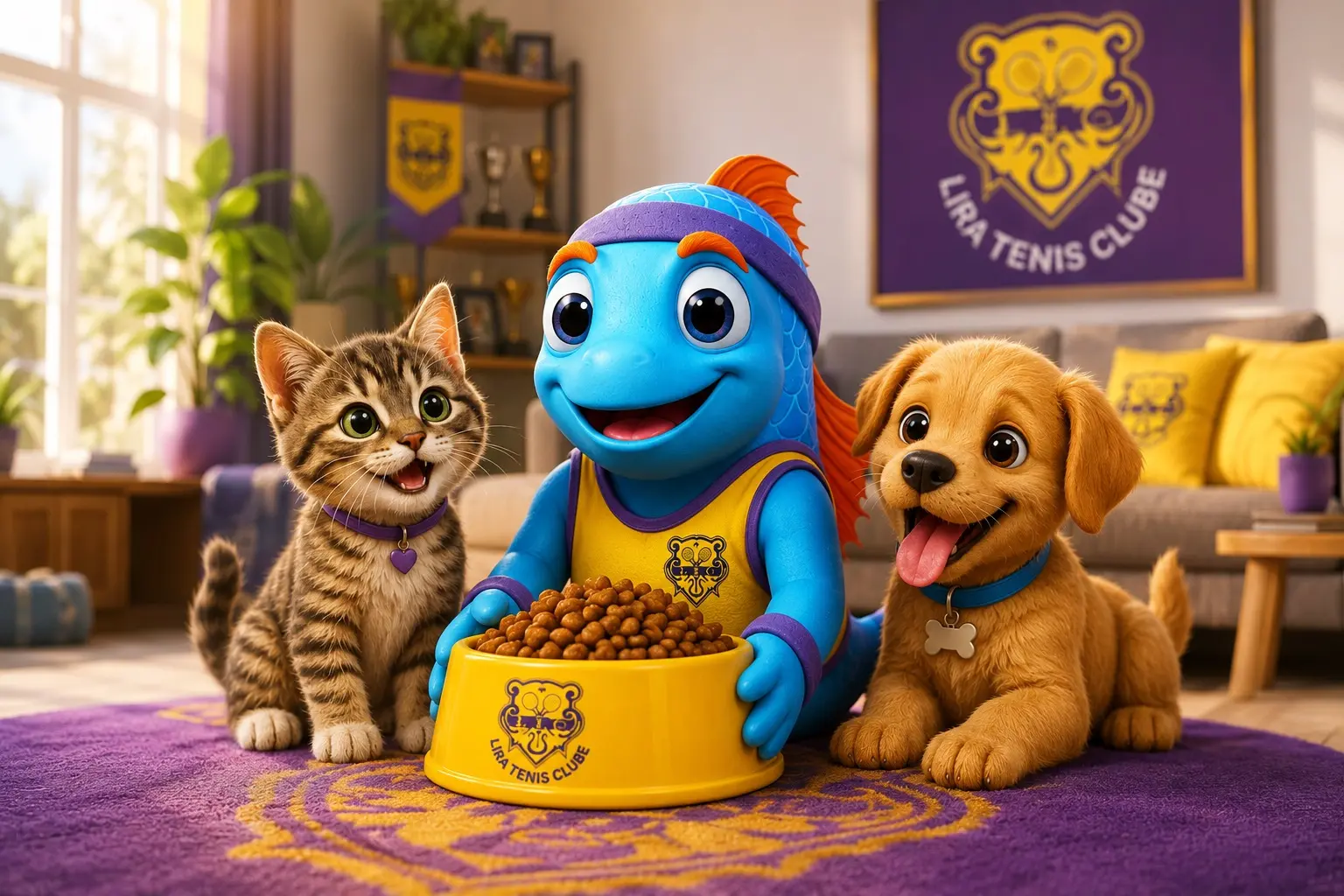 Lira Tênis Clube promove campanha para arrecadação de ração de pets para apoiar protetores de animais independentes