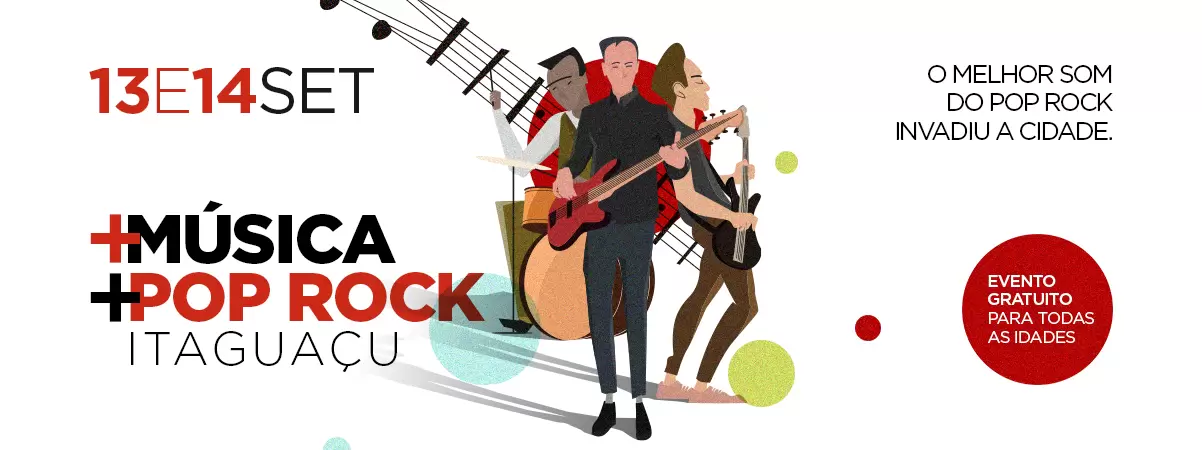 Festival do Morango e show de pop rock marcam fim de semana no Shopping Itaguaçu