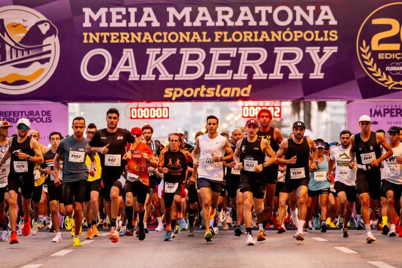 Meia Maratona de Florianópolis bate recorde com 10 mil inscritos e entra na reta final das inscrições