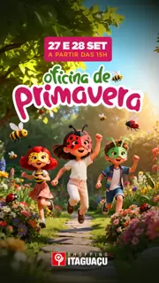 Shopping Itaguaçu oferece oficina de boas-vindas à estação das flores