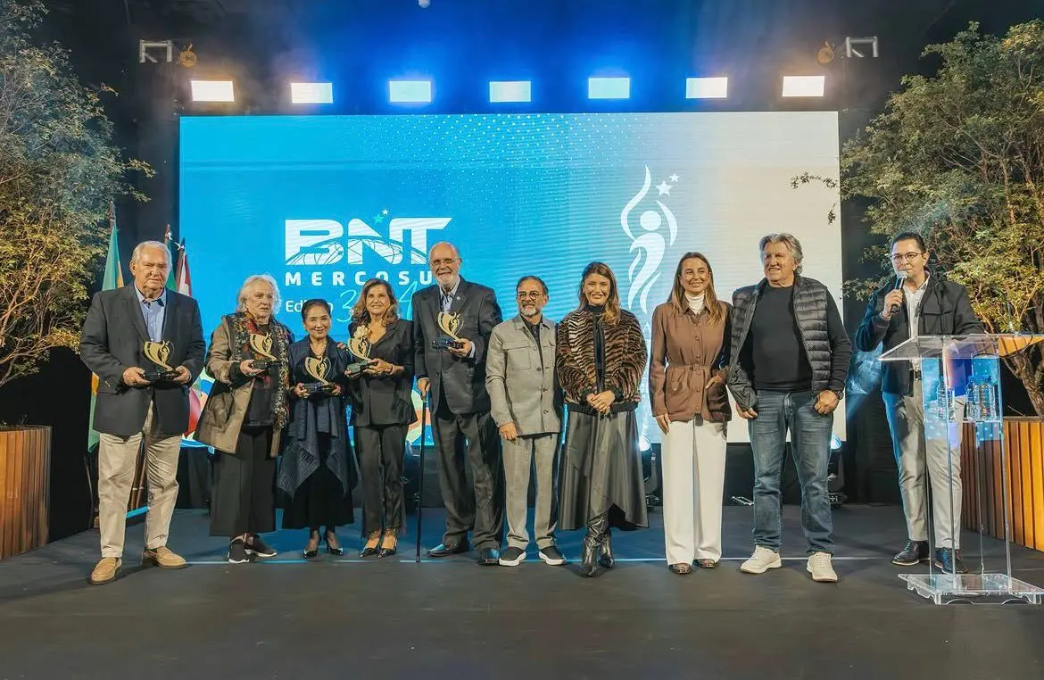 32ª edição da BNT Mercosul inicia com cerimônia solene e premiação “Personalidades de Ouro